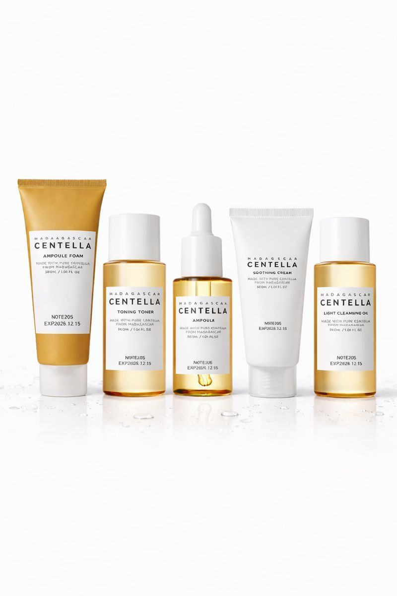 Centella Complete Skin Repair Bundle (5-Step Set)